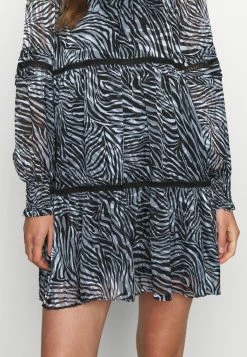 MICHAEL Michael Kors ZEBRA TENTY MINI DRESS - Day Dress - Chambray -MICHAEL Michael Kors shop a49bcfaf96e14e959de884848d15df45