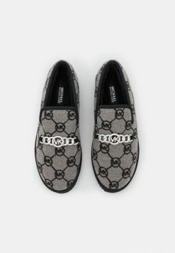 MICHAEL Michael Kors NOA - Slippers - Grey/black -MICHAEL Michael Kors shop a4e75f4e72c145fd98a0c849758f2363