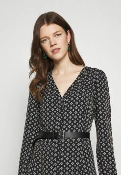 MICHAEL Michael Kors DIAMOND MIDI - Day Dress - Mottled Dark Grey -MICHAEL Michael Kors shop a59eae21d67945e39343c27fb5cd4bf0