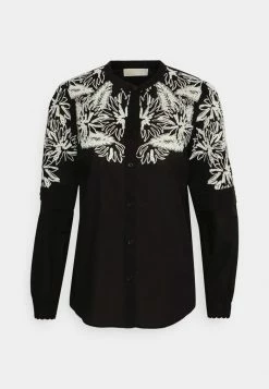 MICHAEL Michael Kors LAWN - Button-down Blouse - Black/bone 12 MICHAEL Michael Kors LAWN - Button-down Blouse - Black/bone -MICHAEL Michael Kors shop a5b305badcb049e186a688a6c5ae7308