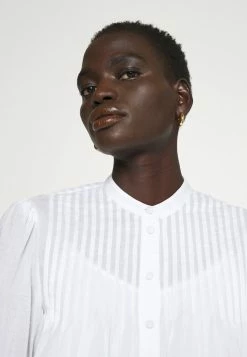 MICHAEL Michael Kors PINTUCK 2-IN-1 - Blouse - White -MICHAEL Michael Kors shop a6ee7ff5c4804089b284cf028dd3eb55