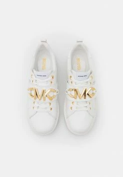 MICHAEL Michael Kors EMMETT STRAP LACE UP - Trainers - Optic White -MICHAEL Michael Kors shop a7ac5a6c9c034de9b087971b092916bc