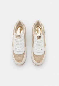MICHAEL Michael Kors MONIQUE - Trainers - Pale Gold -MICHAEL Michael Kors shop a8ebf4491f474b1da880ff010f2e16bd