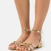 MICHAEL Michael Kors BRINKLEY - Sandals - Gold