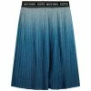 MICHAEL Michael Kors Pleated Skirt - Dark Obsidian -MICHAEL Michael Kors shop ab6989c4a7f04f2ba492909631e7fc48
