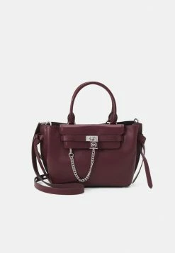 MICHAEL Michael Kors HAMILTON LEGACY BELTED SATCHEL - Handbag - Merlot