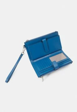 MICHAEL Michael Kors JET SET DOUBLEZIP WRISTLET - Wallet - Heritge Blue -MICHAEL Michael Kors shop ac7704725f0349bf9bfb4d97688585a6