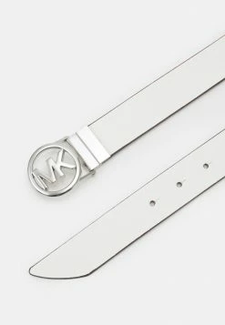 MICHAEL Michael Kors REVERSIBLE BELT - Belt - Optic White -MICHAEL Michael Kors shop acf31a06350b479bbab4c35adc953b13