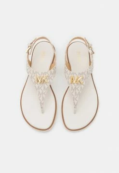 MICHAEL Michael Kors JILLY FLAT - T-bar Sandals - Vanilla -MICHAEL Michael Kors shop ad3f028785ee4c1ca73e2a0457ba3804