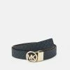 MICHAEL Michael Kors LOGO BELT - Belt - Admiral -MICHAEL Michael Kors shop ad9e0df369a94ad89282f83647e9373e