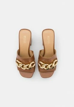 MICHAEL Michael Kors SCARLETT PLATFORM MULE - Clogs - Luggage -MICHAEL Michael Kors shop af6abd6fb4be46c4a2cb301d33cd9323