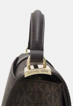 MICHAEL Michael Kors GREENWICH SATCHEL - Handbag - Chocolate -MICHAEL Michael Kors shop b008093495c04460b906f92b8b252413