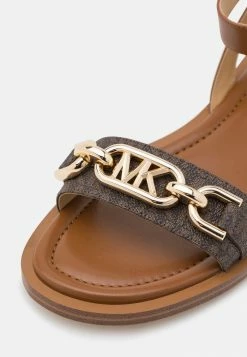 MICHAEL Michael Kors KAILEY FLAT - Sandals - Brown/luggage -MICHAEL Michael Kors shop b148c2ba7a9a49f4966a6de565fca1e0