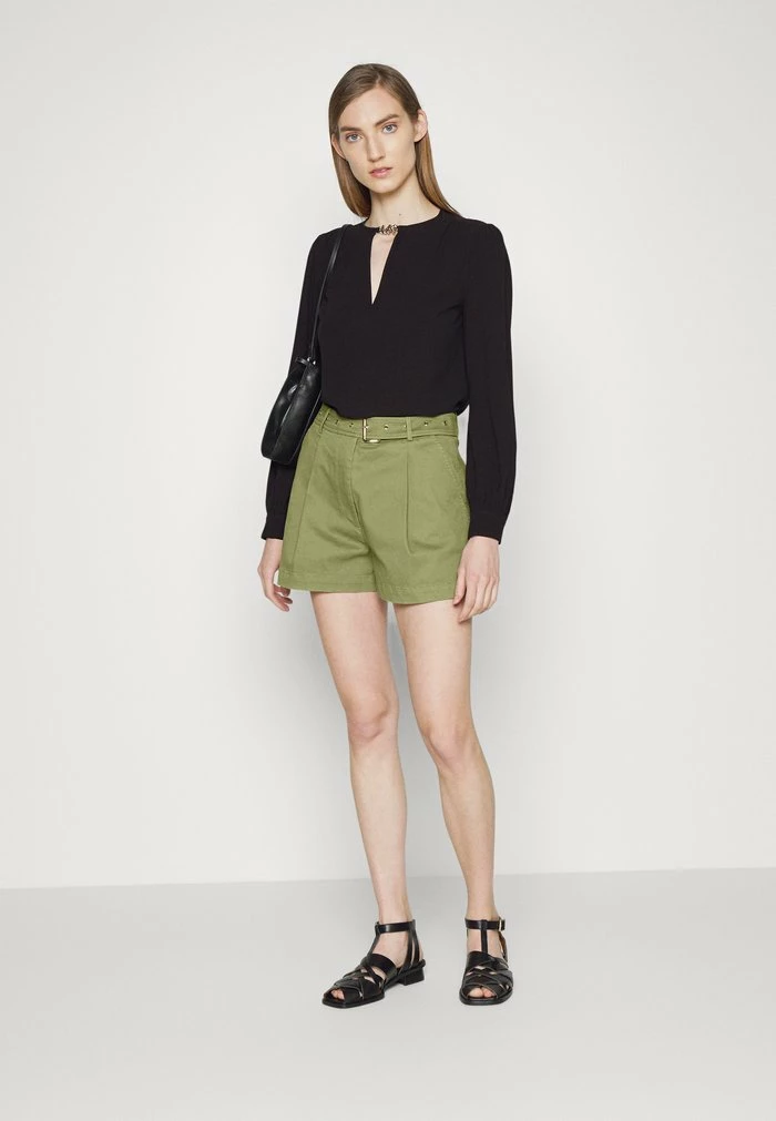 MICHAEL Michael Kors Shorts - Smoky Olive 4 MICHAEL Michael Kors Shorts - Smoky Olive - Image 2