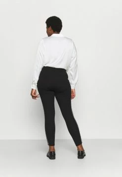 MICHAEL Michael Kors LOGSIDE PANEL LEGGING - Leggings - Trousers - Black -MICHAEL Michael Kors shop b27e60a847a14d91b105755a2421c285