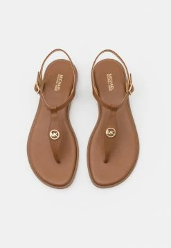 MICHAEL Michael Kors MALLORY THONG - T-bar Sandals - Luggage -MICHAEL Michael Kors shop b349c20893224b30ad7a1d11ca1572f8
