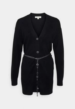 MICHAEL Michael Kors CHAIN CARDI - Cardigan - Black -MICHAEL Michael Kors shop b4a8d7ec676b42489d00c3fca8ed3be5