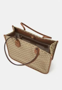 MICHAEL Michael Kors HEIDI TOTE - Tote Bag - Beige/ebony -MICHAEL Michael Kors shop b4bd0308ec3f4facbef3033084e0b99c