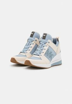 MICHAEL Michael Kors GEORGIE TRAINER - Trainers - Pale Blue -MICHAEL Michael Kors shop b5059d74ed3f48f3865568c074e35872