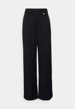 MICHAEL Michael Kors WIDE LEG PANTS - Trousers - Black 12 MICHAEL Michael Kors WIDE LEG PANTS - Trousers - Black -MICHAEL Michael Kors shop b506426f7c78402bba29134b670ed640