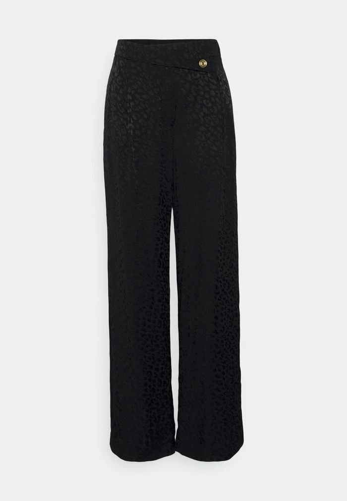 MICHAEL Michael Kors WIDE LEG PANTS - Trousers - Black 7 MICHAEL Michael Kors WIDE LEG PANTS - Trousers - Black - Image 5