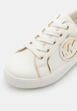 MICHAEL Michael Kors JORDANA POPPY - Trainers - White/gold -MICHAEL Michael Kors shop b76f189a0fcf4d6fa6bef769a1ed5f1e