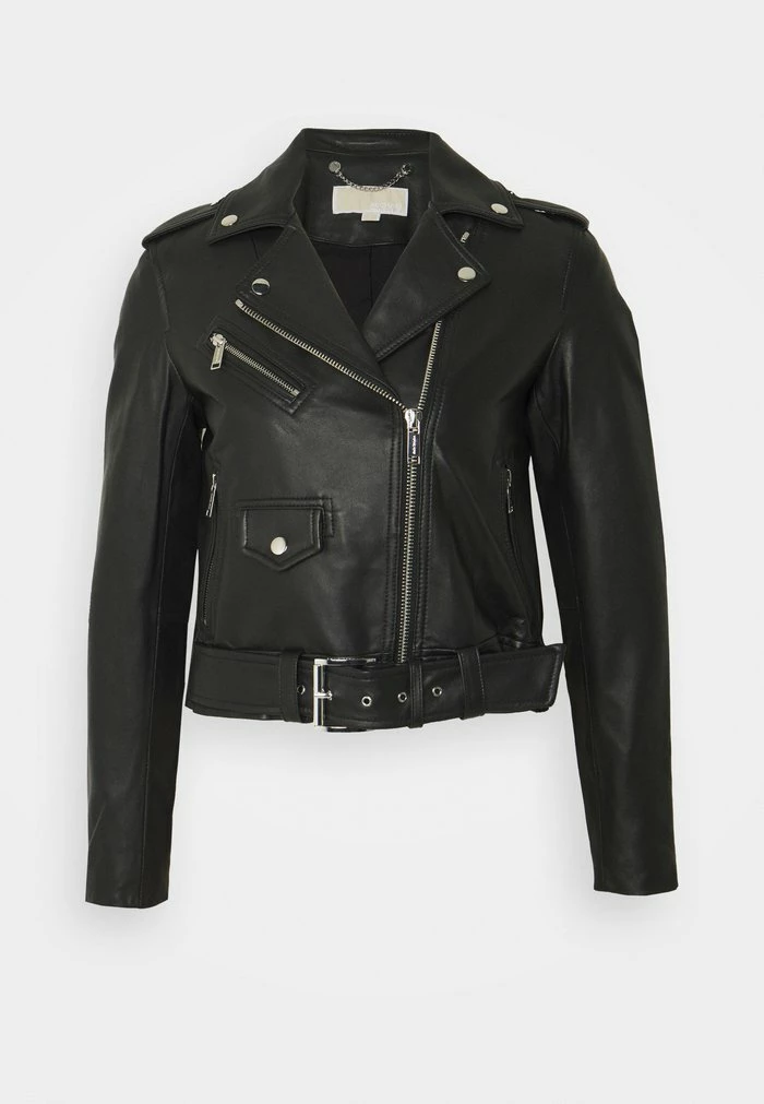 MICHAEL Michael Kors CLASSIC MOTO - Leather Jacket - Black 8 MICHAEL Michael Kors CLASSIC MOTO - Leather Jacket - Black - Image 6