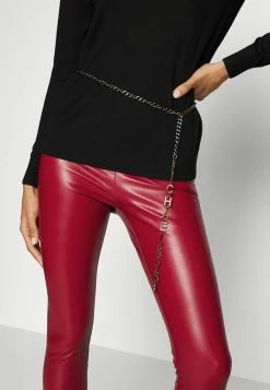 MICHAEL Michael Kors Trousers - Dark Red -MICHAEL Michael Kors shop b7fc77fea980492b9635942e5a1f229c