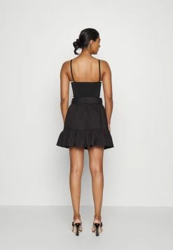 MICHAEL Michael Kors BELT DUST SKIRT - Mini Skirt - Black -MICHAEL Michael Kors shop b879d4636c16431dafb9c7c57283999e