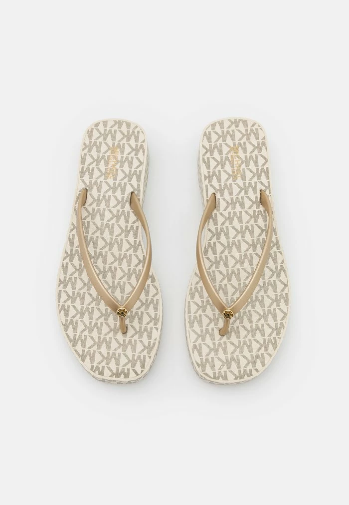 MICHAEL Michael Kors LILO - T-bar Sandals - Vanilla/pale Gold 3 MICHAEL Michael Kors LILO - T-bar Sandals - Vanilla/pale Gold