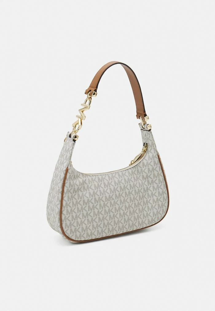 MICHAEL Michael Kors PIPER POUCHETTE - Handbag - Vanilla/acrn 4 MICHAEL Michael Kors PIPER POUCHETTE - Handbag - Vanilla/acrn - Image 2
