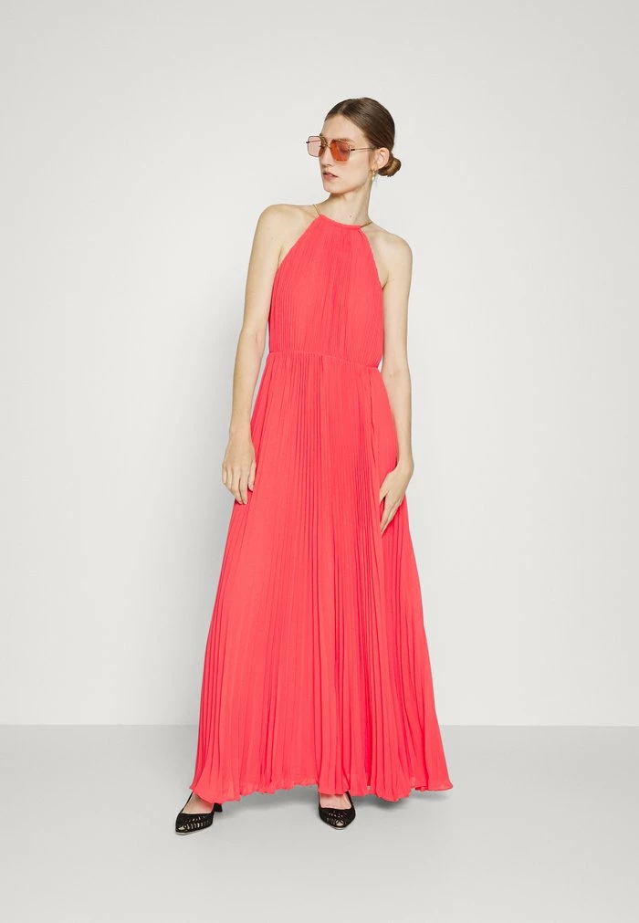 MICHAEL Michael Kors CHAIN HALTER DRESS - Maxi Dress - Sangria 4 MICHAEL Michael Kors CHAIN HALTER DRESS - Maxi Dress - Sangria - Image 2