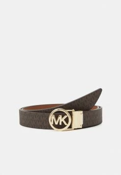 MICHAEL Michael Kors REVERSIBLE BELT - Belt - Luggage -MICHAEL Michael Kors shop bbf2615059494fb39efa958d6612d671