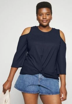 MICHAEL Michael Kors SOLID COLD SHLDR TOP - Blouse - Midnight Bue 13 MICHAEL Michael Kors SOLID COLD SHLDR TOP - Blouse - Midnight Bue -MICHAEL Michael Kors shop bc75db3d73674d11b95821435da67b22