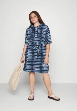 MICHAEL Michael Kors SHIB TIE WAIST HOODIE DRESS - Shirt Dress - Chambray -MICHAEL Michael Kors shop bcf3ed57cba64135b4cb812c11ce1022