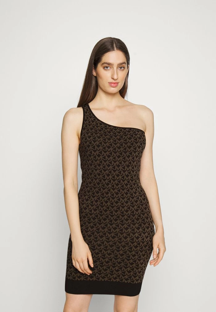 MICHAEL Michael Kors MINI DRESS - Cocktail Dress / Party Dress - Chocolate 3 MICHAEL Michael Kors MINI DRESS - Cocktail Dress / Party Dress - Chocolate