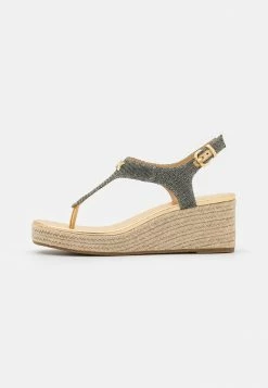MICHAEL Michael Kors LANEY THONG - Platform Sandals - Gold -MICHAEL Michael Kors shop be9f34231d2a428192c5f145d917e7e1