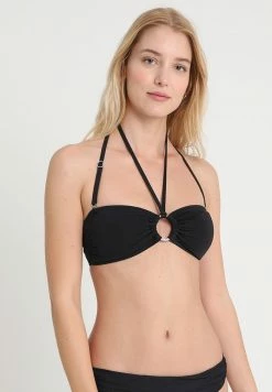 MICHAEL Michael Kors BANDEAU - Bikini Top - Black