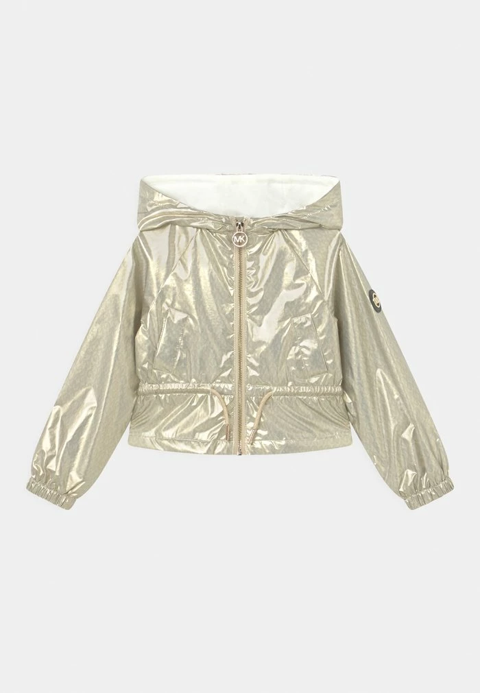 MICHAEL Michael Kors HOODED WINDBREAKER - Light Jacket - Gold 3 MICHAEL Michael Kors HOODED WINDBREAKER - Light Jacket - Gold