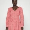 MICHAEL Michael Kors PALM EYELET - Day Dress - Dusty Rose