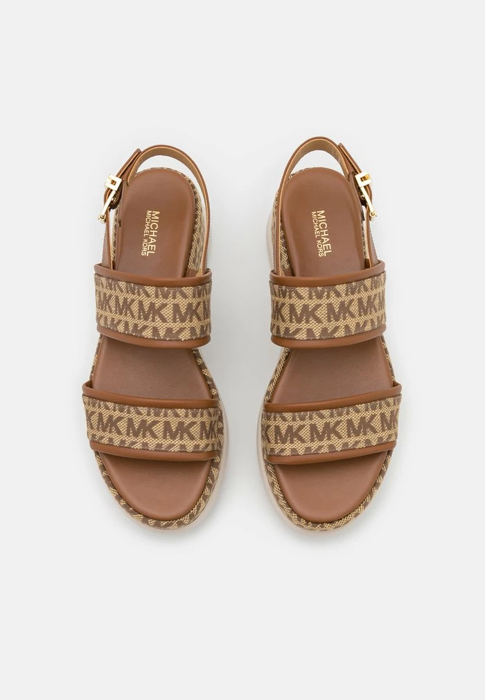 MICHAEL Michael Kors PRESLEY - Platform Sandals - Beige/ebony 7 MICHAEL Michael Kors PRESLEY - Platform Sandals - Beige/ebony - Image 5