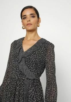 MICHAEL Michael Kors CHEETAH WRAP - Day Dress - Malachitegry -MICHAEL Michael Kors shop c2e25c6d8e3d4e80a67c5720911b423e