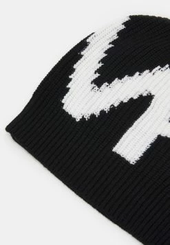 MICHAEL Michael Kors LOGO BEANIE - Beanie - Black/white -MICHAEL Michael Kors shop c3929b47851e47498b9369ec49023fa3