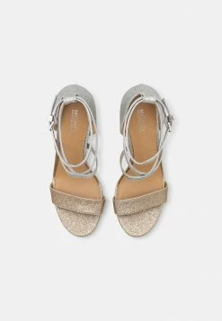 MICHAEL Michael Kors ASTRID - High Heeled Sandals - Silver/pale Gold -MICHAEL Michael Kors shop c3f216b8498741078c6a3552b2727151