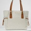 MICHAEL Michael Kors VOYAGER SIGNATURE TOTE - Handbag - Vanilla -MICHAEL Michael Kors shop c4fe630597a74a2e904f8c2c1b1202d9