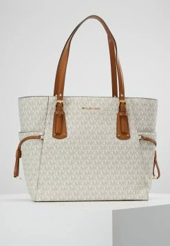 MICHAEL Michael Kors VOYAGER SIGNATURE TOTE - Handbag - Vanilla