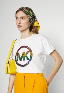 MICHAEL Michael Kors PRIDE RAINBOW - Print T-shirt - White -MICHAEL Michael Kors shop c50d3ca562e74c88829f36f96146f948