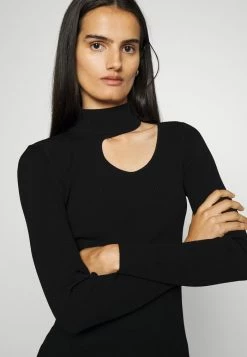 MICHAEL Michael Kors CUT MINI DRESS - Cocktail Dress / Party Dress - Black -MICHAEL Michael Kors shop c51a359290cb4de08a2d9861a5246316