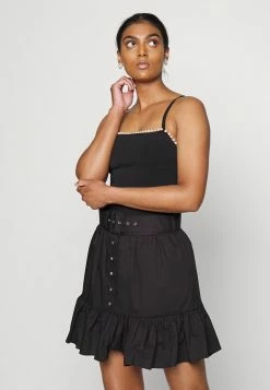 MICHAEL Michael Kors BELT DUST SKIRT - Mini Skirt - Black -MICHAEL Michael Kors shop c67b2858808049828877ad1f575d726d