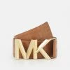 MICHAEL Michael Kors FACETED BELT - Belt - Luggage -MICHAEL Michael Kors shop c6859592e83f488faff0120ed340c22a